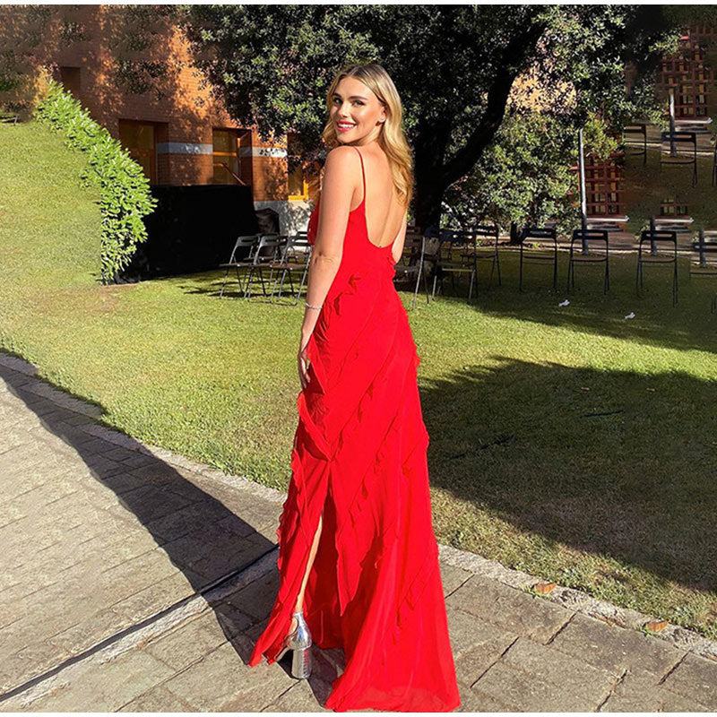 Sira™ | Stylowa Sukienka z Falbanami