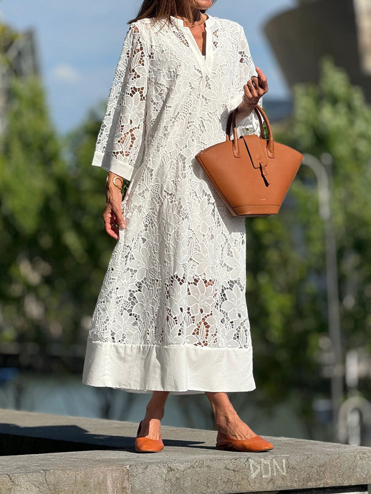 Vanesa™ | Elegancka Koronkowa Sukienka