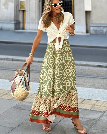 Aura™ | Hily Długa Spódnica Boho