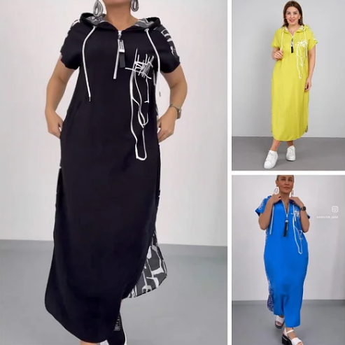 Bernadetta™  | Długa stylowa sukienka