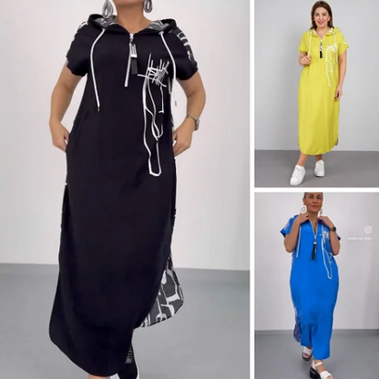 Bernadetta™  | Długa stylowa sukienka