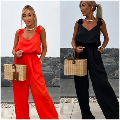 Anna™ | Stylowy kombinezon bez rękawów