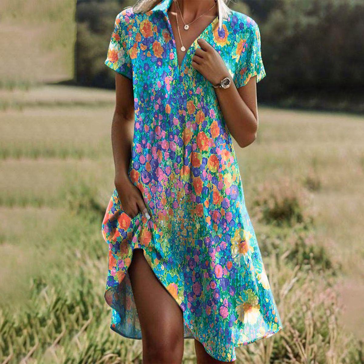 SIENNA | LETNIA SUKIENKA BOHO CHIC