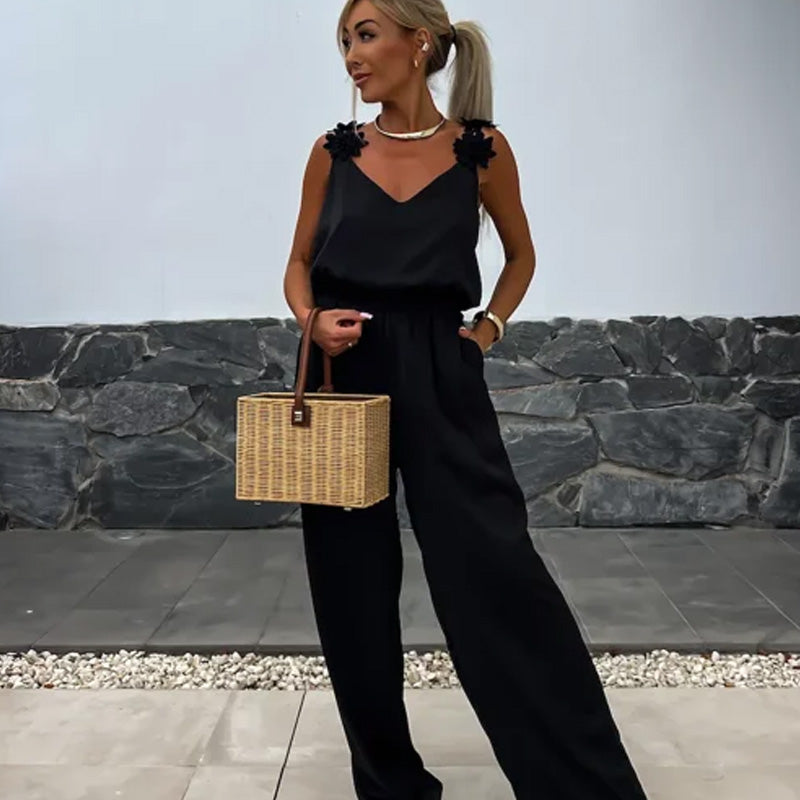Anna™ | Stylowy kombinezon bez rękawów