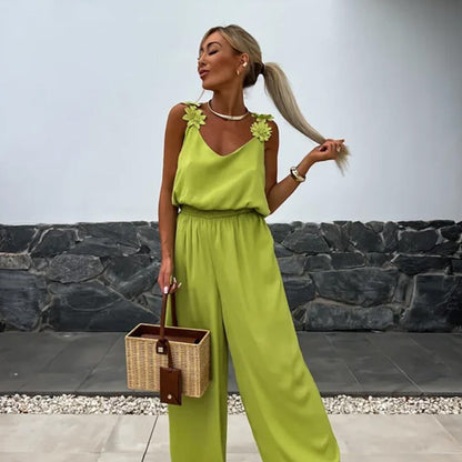 Anna™ | Stylowy kombinezon bez rękawów