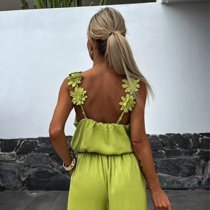 Anna™ | Stylowy kombinezon bez rękawów
