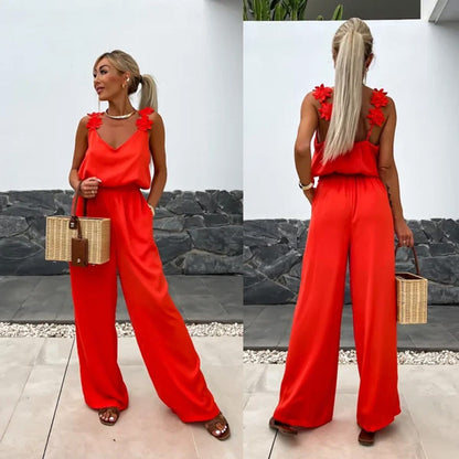 Anna™ | Stylowy kombinezon bez rękawów